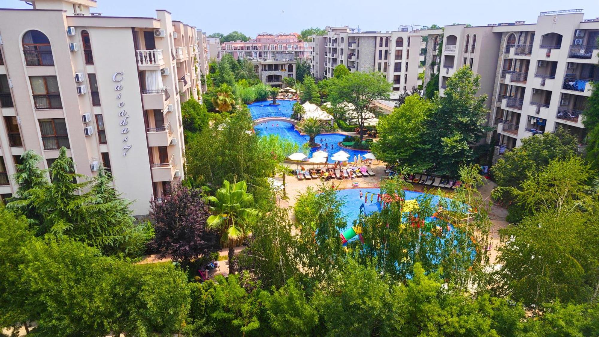 Attractive Family Apartment In Sunny Beach Cascadas Family Resort 외부 사진
